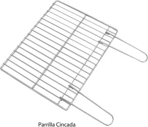 Parrilla Barbacoa metálica 88x68x40 Parrilla Barbacoa metálica 88x68x40